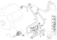 64116922699-ADDITIONAL WATER PUMP/X5