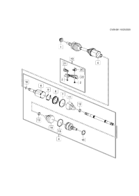 60005542-Shaft (incl 6-15,18), drive