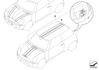 51140434968-Garnish assy, black