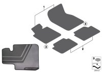 51472407302-Floor mat f/lft