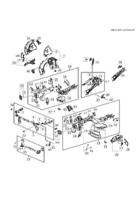84260273-Bracket (26 part), body side front fender, upper front