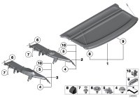 51462991847-Holder, back window tray