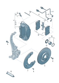 4G0615301-BRAKE DISC/VW-TOUAREG/AUDI-Q7