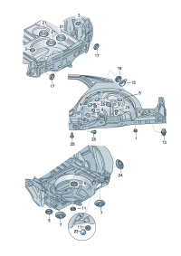 4B0805267-DRAIN TUBE