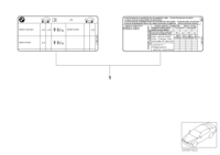 71212122542-Plate, tire pressure