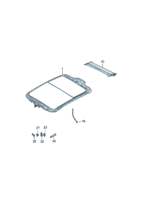 8VD877041FWX9-Sliding roof Assy. (rock ash D-01.05.2017)