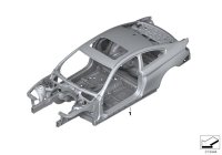 41318054360-Carbon fiber, roof skin, outer
