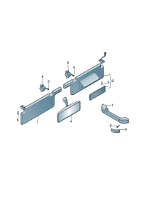 330857551-Visor For non-band Vehicle sliding roof
