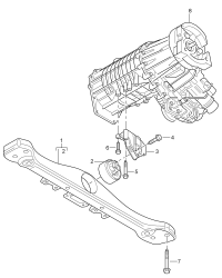 N10015506-Bolt, hexagon BM 8X70