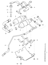 3Y0201758C-Fuel pump & damper Bracket D  -22.04.2013
