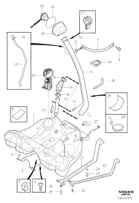 8678495-RADIATOR HOSE W124/E200/E220