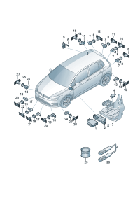 510919491C-BRACKET-ANTISKID SENSOR