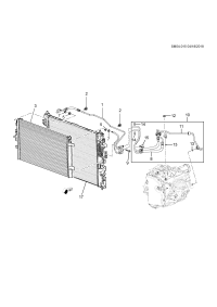 84304630-Tube, oil cooler (incl 2,7)