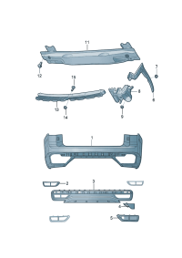 3CC807055-BRACKET,HARNESS