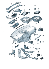 1KD8197281QB-Duct assy-air D -10.12.2007  (black)