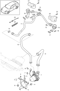 95860510400-AIR PUMP, SECONDARY-AUDI A6