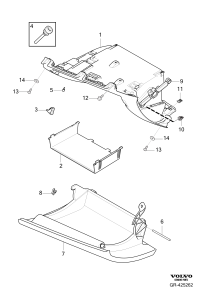 31688711-BOX ASSY-LUGGAGE FLOOR