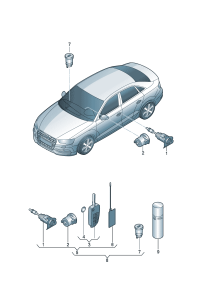107837167CT-Cylinder, lock w/housing In order to rebuild Enter the password system, When ordering To ind