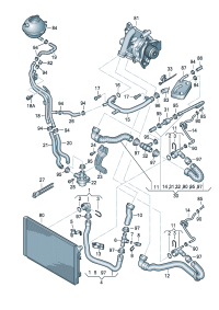 5N0121051M-Water hose Couplpiece  D-11.11.2013