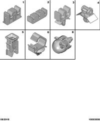 6995Y4-Clip-tube mtg