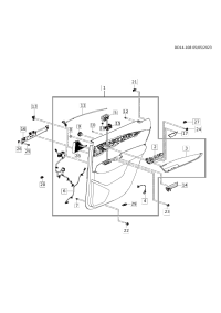 84906957-Handle assy-rr dr I /s