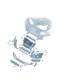 8R0807061C-Spoiler, fr