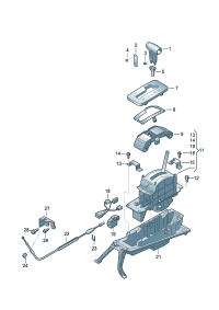 3D0713146D-Emblem (Adhesive)