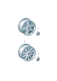 8UD601025A-Wheel rim-aluminium alloy