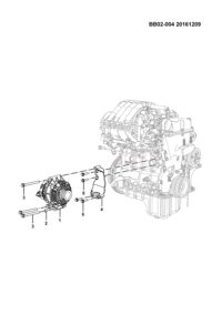 23868072-ALTERNATOR, 12V 80A 4PK, TOYOTA