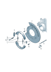7L8609721C-Brake cable
