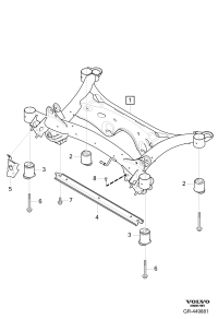30746629-GASKET,CYL HEAD RH-L494