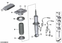 37106896442-Damper strut rr. VDC