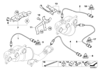 11787558055-LAMBDA SENSOR 5T/500MM-5(F10)M