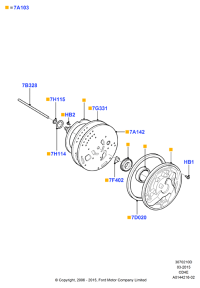 3L8P7N265AA-Gasket, MAVERICK 2007-