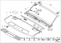51467157064-A/c-back window rack