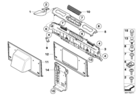 51466983121-Cover-s/belt auto retractor lh