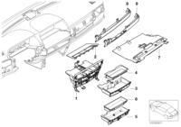 51458261060-Mounting bracket facia
