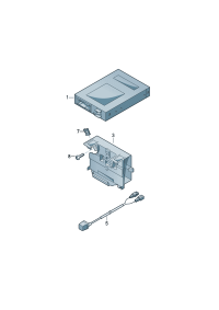 3AE907441-Camera system Cont unit