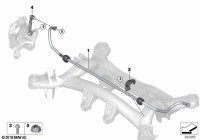 33505A2AD40-Stabilizer rear axle