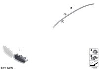 51130054493-GRILL FRT LH X5