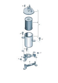 7P6127401-FUEL INLINE FILTER-911(996)