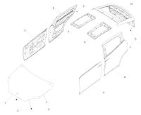 1069531E0A-HOOD ASY COMP, ECOAT ONLY