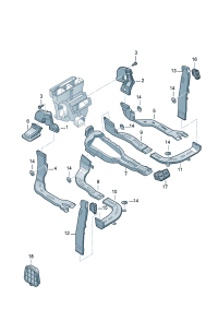 4F0819801-Channel, air guide D  -02.08.2010