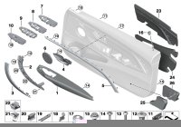 51417345383-Bracket leather fr lh