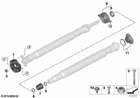26118858476-MOUNTING,PROPSHAFT-5(F10)