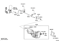4457133150-Hose, brake actuator, no.1