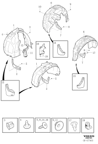 31469591-Air deflector r rh