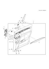 26273212-Handle assy-rr dr I /s