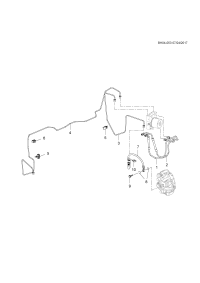 26260917-Tube, fr brake (incl 5,6)