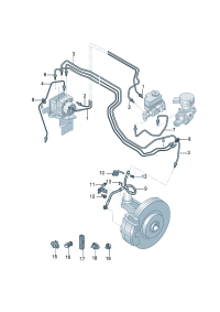 5QJ614740-Tube, from master cylinder To hydraulic unit  D  -06.04.2020